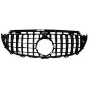 Panamericana Style Front Grille Gloss Black Mercedes E-Class W213 S213 C238 A238 2016-2019 — Body-Styling-Ireland