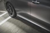Side Skirt Splitters Gloss Black Mercedes CLA C118 AMG Line Coupe 2019-2023 — Body-Styling-Ireland