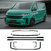Gloss Black Full Body Kit VW Transporter T7 LWB Barn Door 2025 on — Body-Styling-Ireland
