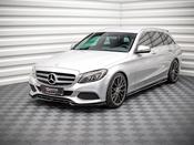 Gloss Black Full Body Kit Mercedes C Class W205 Saloon Standard 2014-2018 — Body-Styling-Ireland
