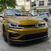 Gloss Black Front Splitter for VW Golf MK8 (2020+) Life / Style / Standard — Body-Styling-Ireland image