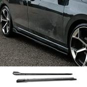 Gloss Black Side Skirts for VW Golf MK8 (2019+) Life / Match / Style — Body-Styling-Ireland image