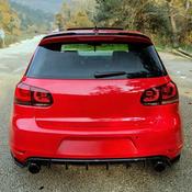 Gloss Black Rear Diffuser for VW Golf MK6 (2008-2012) GTI / GTD — Body-Styling-Ireland image