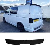 Gloss Black Rear Spoiler for VW Transporter T6.1 (2003-2024) Barn Door — Body-Styling-Ireland image