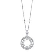Circus White Gold Bead Pendant