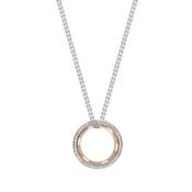 Roulette Pink Diamond Rose Gold and Platinum Pendant image