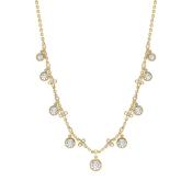 Beach Medium Yellow Gold Diamond Necklace image