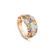 Play of Light Rose Gold Ring image