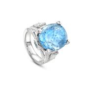 The Palace Collection Lady Alice's Temple Aquamarine Ring image