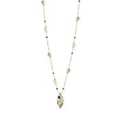 The Palace Collection Presence Chamber Long Yellow Gold Pendant