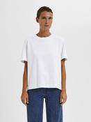 Essential Boxy Tee - Bright White