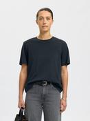 Essential Boxy Tee - Dark Sapphire