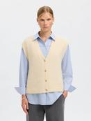 Gabella Knit Vest - Birch