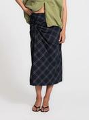 Delia Twist Detail Midi Skirt image