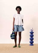 Detiana White Blouse image