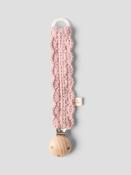 Limo Crochet Pacifier - Adobe Rose