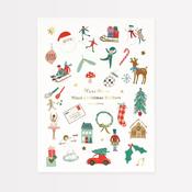 Meri Meri Mixed Christmas Stickers