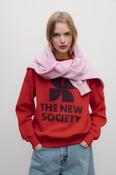 TNS Logo Sweatshirt - Chinese Red image