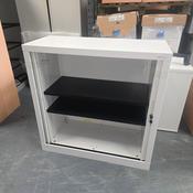 Steel storage unit with tambour doors second hand