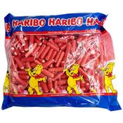 Haribo Strawberry Pencils plain 1Kg bag