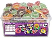 Sweetzone Multi coloured Fizzy Rings