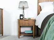 Beverly reclaimed oak bedside lockers