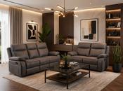 Arizona wipeable fabric recliner suite