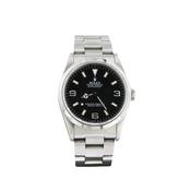 1991 Gents 36mm Rolex Explorer Oyster Steel with Black Dial on Oyster Bracelet image