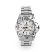 1991 Gents 40mm Rolex Explorer II Polar White Dial on Stainless Steel Oyster Bracelet