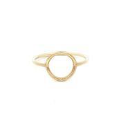 9ct Yellow Gold Circle Dress Ring image