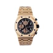 Audemars Piguet Royal Oak Offshore Gents watch weighing 20 Grams in 18ct Rose Gold
