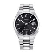 Citizen Gents Tsuoyosa Automatic Watch With Black Dial On A Stainless Steel Bracelet image