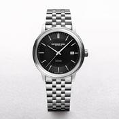 Gents Stainless Steel Raymond Weil Maestro Automatic Round Black Toccata image