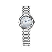 Herbelin Ladies Galet Round Mother of Pearl and Diamond Dial Stainless Steel Bracelet image