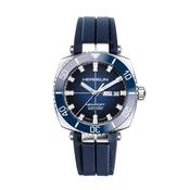 Herbelin Newport Diver Gents Watch With Blue Dial and Blue Rubber Strap image