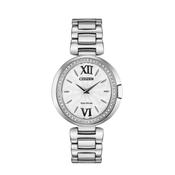 Ladies Citizen Eco-Drive Capella Oval Dial With Diamond Bezel image