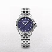 Ladies Raymond Weil Tango Blue Frosted Dial Watch image