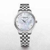 Ladies Toccata Raymond Weil Stainless Steel Mother of Pearl Dial With Diamond Bezel image