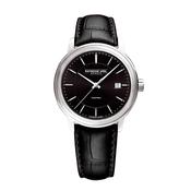 Raymond Weil Mens Tocatta Watch With Black Dial &amp; Black Leather Strap image