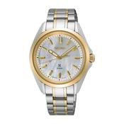 Seiko LadiesTwo Tone Mother Of Pearl Prospex on Stainless Steel Bracelet