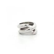 Vintage Chaumet Paris Tango Ring in 18ct White Gold image