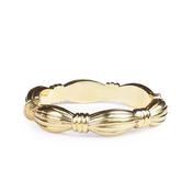 Ladies Fancy Bangle in 18ct Yellow Gold Weighing 45.4 Grams image