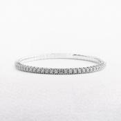 Natural Diamond 2.85ct Flexi Line Bracelet F VS image