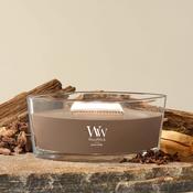 Silk &amp;amp; Spice WoodWick Ellipse Candle