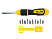 Screwdriver - ratchet multi bit