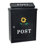 Sunflower Post Box image