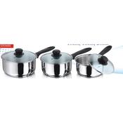 Saucepan Set (glass lids) image