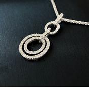 Diamond Linked Pendant image