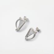 Harp Stud Earrings image