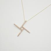 St. Bridget's Diamond Cross- Large image